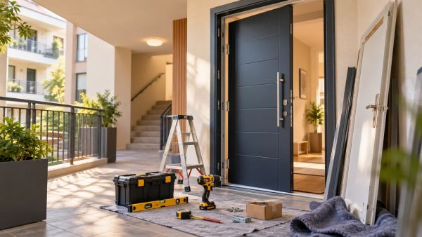 Guide pratique pour installer une nouvelle porte d'entrée en copropriété