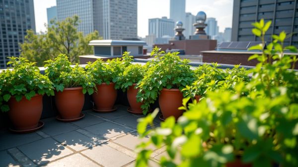 Les toitures végétalisées renforcent l'écologie en milieu urbain