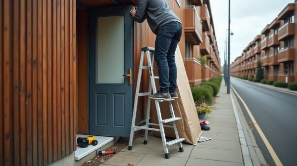 Remplacer la porte d'entrée d'un appartement en copropriété sans soucis